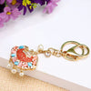 Wholesale Zinc Alloy Bear Car Key Pendant Women's Cute Exquisite Keychain Bag Pendant