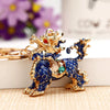 Wholesale Zinc Alloy Bear Car Key Pendant Women's Cute Exquisite Keychain Bag Pendant
