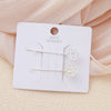 Wholesale Zinc Alloy Blue Star Cat Cloud Women's Cartoon Style Electroplated Hairpin