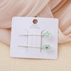 Wholesale Zinc Alloy Blue Star Cat Cloud Women's Cartoon Style Electroplated Hairpin
