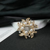 Wholesale Zinc Alloy Butterfly Brooch With Bow Pattern And Electroplating Processing Simple Style For Women