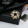 Wholesale Zinc Alloy Butterfly Brooch With Bow Pattern And Electroplating Processing Simple Style For Women