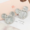 Wholesale Zinc Alloy Cartoon Doll Handmade Diamondembedded Cosmetic Mirror Jewelry Accessories Mobile Phone Shell