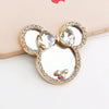 Wholesale Zinc Alloy Cartoon Doll Handmade Diamondembedded Cosmetic Mirror Jewelry Accessories Mobile Phone Shell