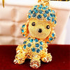 Wholesale Zinc Alloy Cute Style Puppy Car Keychain And Women's Bag Pendant