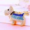 Wholesale Zinc Alloy Cute Style Puppy Car Keychain And Women's Bag Pendant