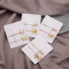 Wholesale Zinc Alloy Forest Style Butterfly Bow Tie Flower Electroplated Women's Word Clip Hairpin Set