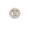 Wholesale Zinc Alloy Geometric Ladies Antilight Collar Pins Joker Fashion Brooch With Electroplating