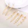 Wholesale Zinc Alloy Hair Accessories For Ladies With Original Design And Pearl Clip