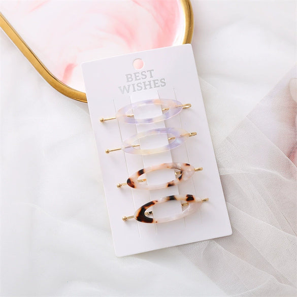 Wholesale Zinc Alloy Handmade Cute Multicolor Seamless Duckbill Hair Clips For Girls