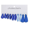 Wholesale Zinc Alloy Literary Geometric Cshaped Drop Shape Electroplated Earrings For Women