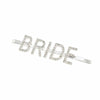 Wholesale Zinc Alloy Rhinestone Letter Hairpin For Women Electroplated Simple Style Hair Accessories