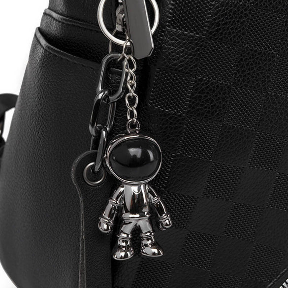 Wholesale Zinc Alloy Simulation Astronaut Keychain Modern Art Style