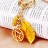 Wholesale Zinc Alloy Turtle Shaped Rhinestone Keychain For Women As Business Gift