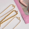 Wholesale Zircon Bracelet Stainless Steel Geometric Electroplated Jewelry For Women