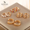 Wholesale Zircon Geometric Round Earrings For Women With Electroplating