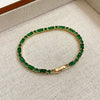Wholesale Zircon Geometric Style Simple Buckle Bracelet With Real Gold Electroplated And Diamond Design For Women