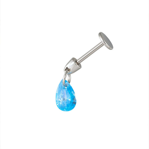 Wholesale Zircon Star Pendant Ear Bone Nail For Unisex With Zirconia Processing