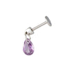 Wholesale Zircon Star Pendant Ear Bone Nail For Unisex With Zirconia Processing