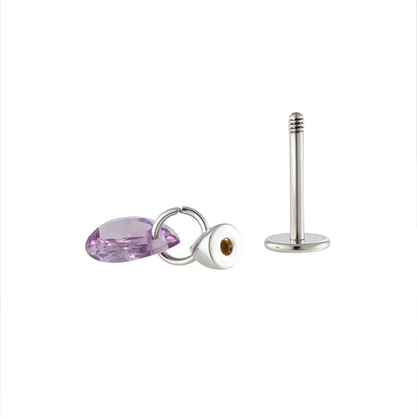 Wholesale Zircon Star Pendant Ear Bone Nail For Unisex With Zirconia Processing
