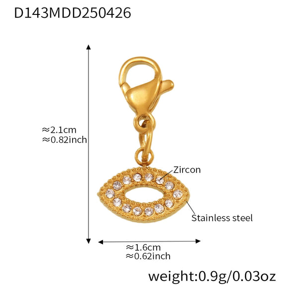 Wholesale Zircon Woven Twist Stainless Steel Bracelet With Electroplating Fashion And Geometric Design