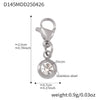 Wholesale Zircon Woven Twist Stainless Steel Bracelet With Electroplating Fashion And Geometric Design