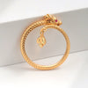 Wholesale Zodiac Ring Copper Geometric Electroplating For Female