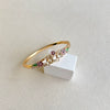 Wide Painted Enamel Openwork Bracelet With Floral Pattern Retro Plated Jewelry Accessory