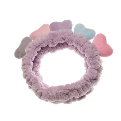 Wide-Sided Non-Slip Heart  Hairband