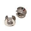 Wideedged Copper Geometric Statement Earrings With Electroplated Finish For Women And Unisex Fashion