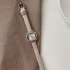 Women Casual Square Alloy Quartz Belt Watch