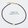 Women Handmade Natural Pearl Natural Stone Huangbei Crystal Stainless Steel Geometric Style Necklace With Electroplating