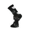 Women'S Cartoon Style Cat Cotton Crew Socks A Pair