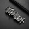 Women'S Casual Retro Simple Style Starfish Shell Mulberry Silk Plating Hair Clip