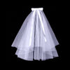 Women'S Casual Retro Solid Color Gauze Birdcage Veils