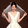 Women'S Casual Retro Solid Color Gauze Birdcage Veils