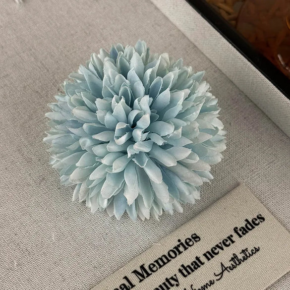 Women'S Casual Simple Style Flower Cloth Hair Clip