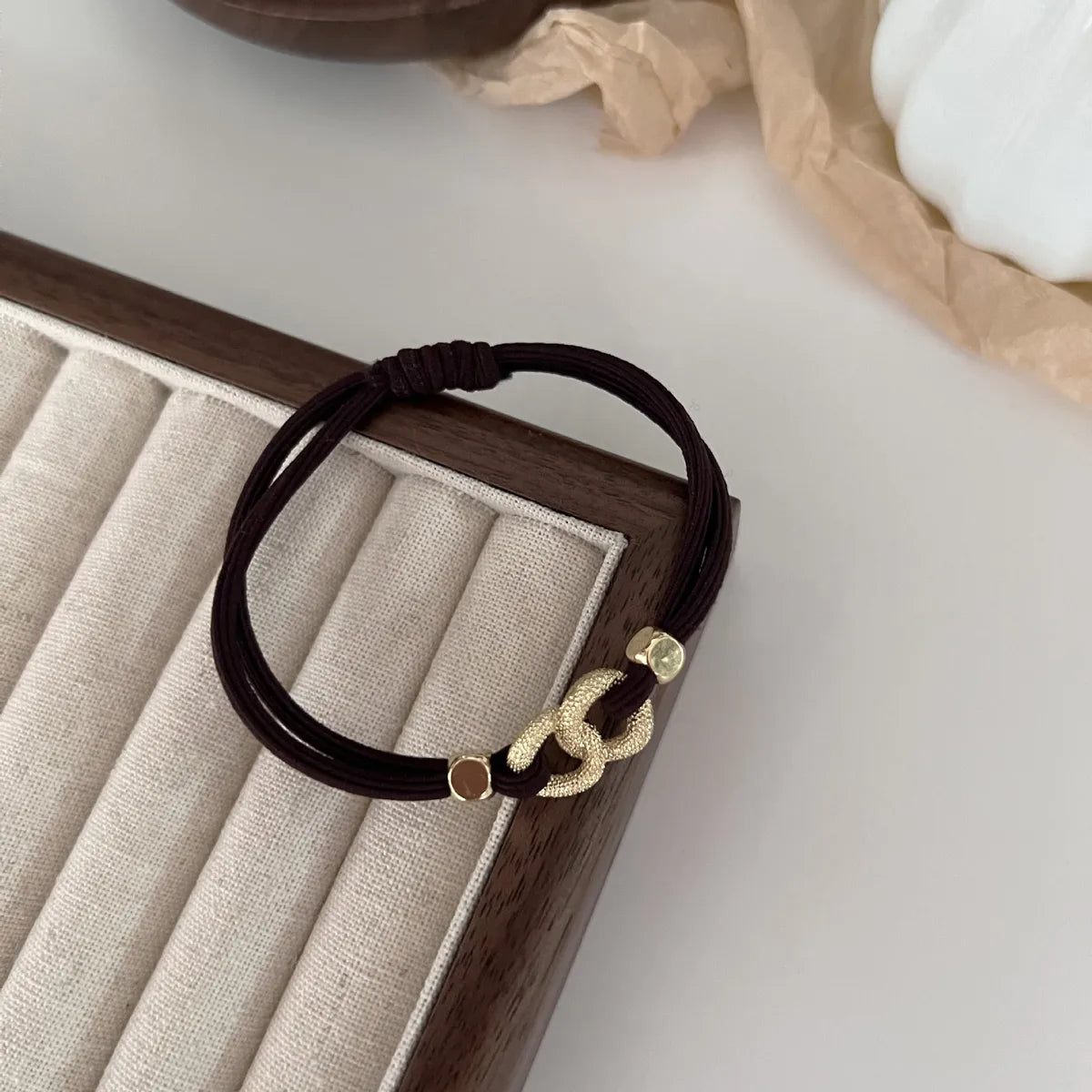 Women'S Casual Simple Style Geometric Rubber Band Hair Tie