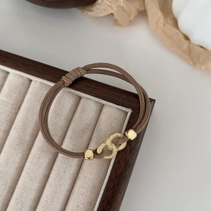 Women'S Casual Simple Style Geometric Rubber Band Hair Tie