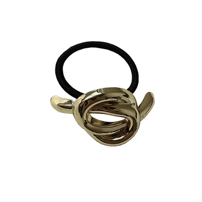 Women'S Casual Simple Style Solid Color Alloy Hair Tie