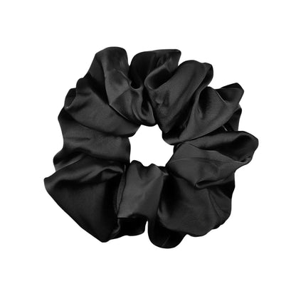 Women'S Casual Simple Style Solid Color Satin Hair Tie