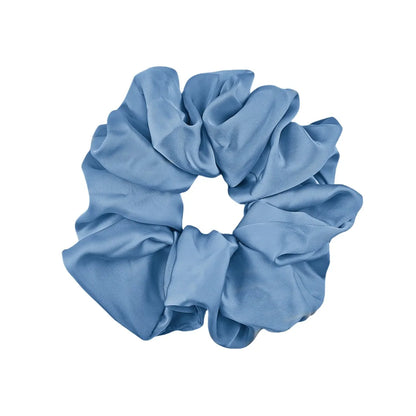 Women'S Casual Simple Style Solid Color Satin Hair Tie