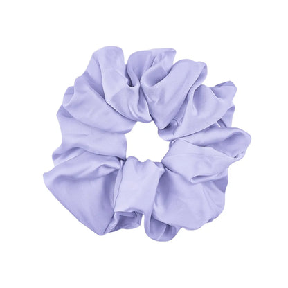 Women'S Casual Simple Style Solid Color Satin Hair Tie