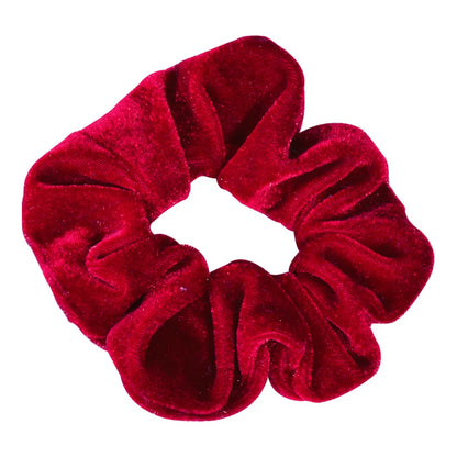 Women'S Casual Simple Style Solid Color Velvet Hair Tie