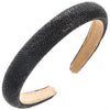 Women'S Casual Vacation Classic Style Geometric Alloy Cloth Inlay Rhinestones Hair Band