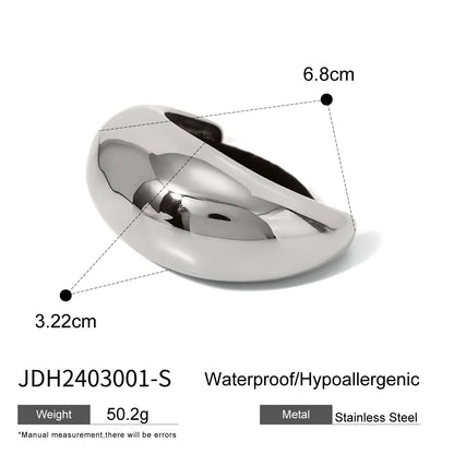 Women'S Classic Style Arc 304 Stainless Steel Hair Tie