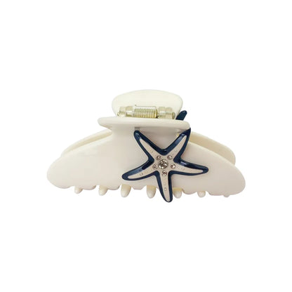 Women'S Cute Beach Commute Starfish Acetic Acid Sheets Hair Claws