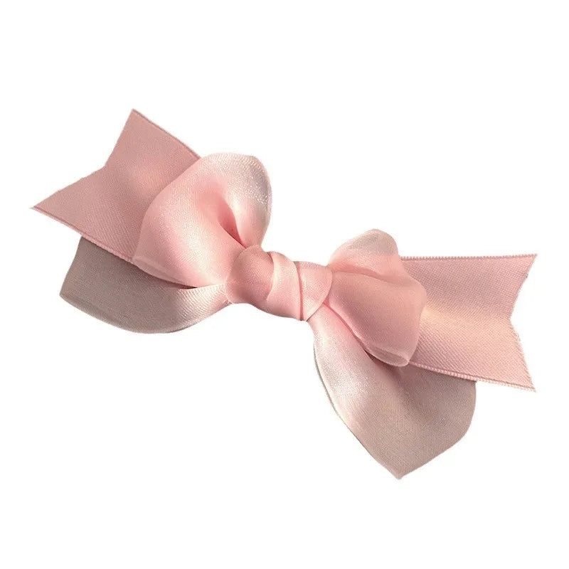 Women'S Cute Bow Knot Gauze Hair Clip