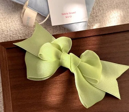 Women'S Cute Bow Knot Gauze Hair Clip