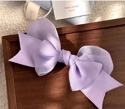 Women'S Cute Bow Knot Gauze Hair Clip